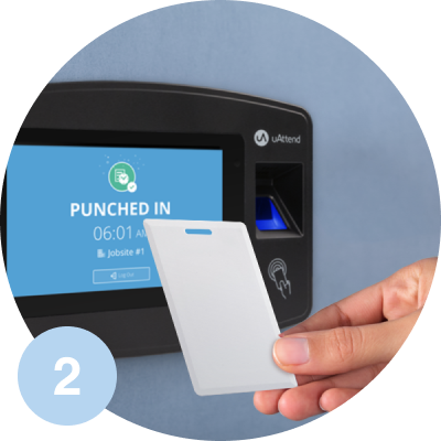 UAT Time Clocks RFID